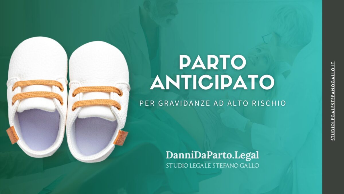 Parto anticipato per gravidanze ad alto rischio