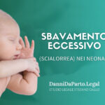 Sbavamento eccessivo (scialorrea) nei neonati